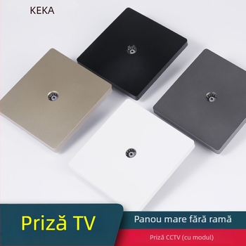 Keka 86 Panou de perete ascuns CCTV pentru TV cu Gigabit Ethernet și port Coaxial TV