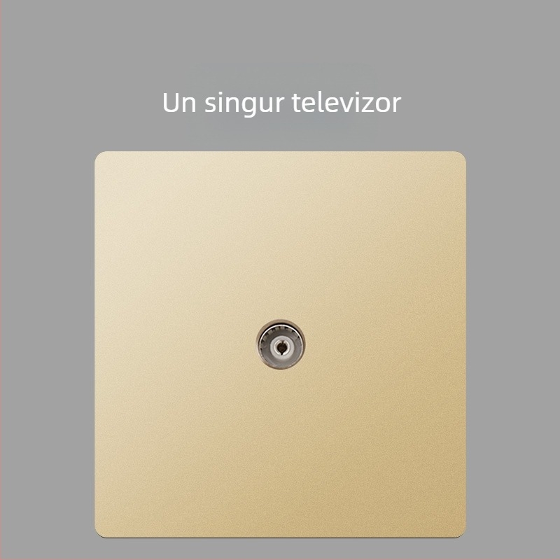 Keka 86 Panou de perete ascuns CCTV pentru TV cu Gigabit Ethernet și port Coaxial TV
