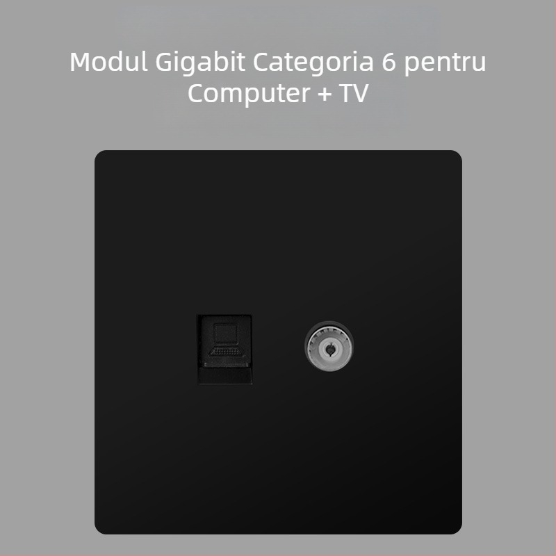 Keka 86 Panou de perete ascuns CCTV pentru TV cu Gigabit Ethernet și port Coaxial TV