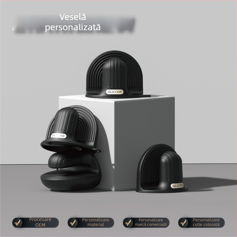 Set personalizat de ustensile de bucătărie din silicon: spatule, lingură de supă și strecurătoare