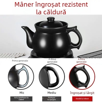 Vas electric pentru decoctare, complet automat, pentru medicina tradițională chineză
