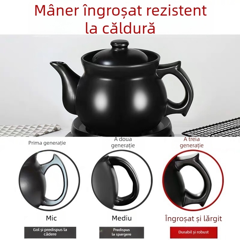 Vas electric pentru decoctare, complet automat, pentru medicina tradițională chineză