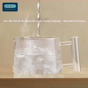 OIDIRE Health Pot din sticlă – ceainic electric multifuncțional pentru ceai de flori, automat, pentru uz casnic