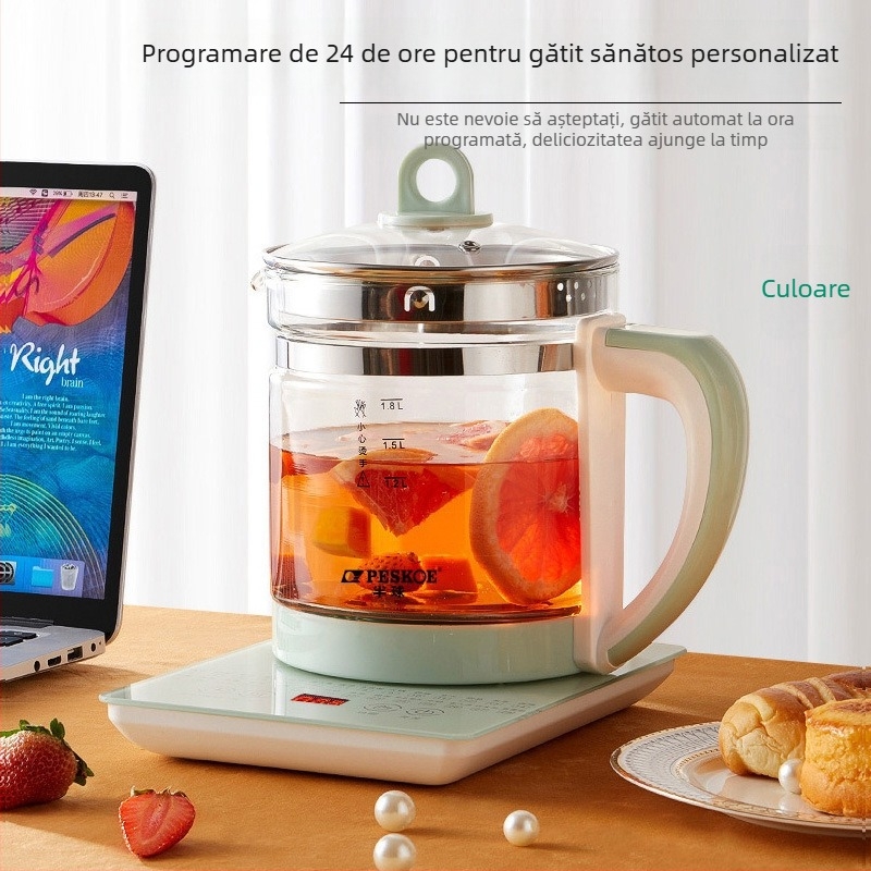 Oală de sănătate hemisferică în cutie cadou, multifuncțională pentru uz casnic, complet automată