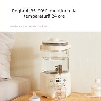 Ceainic inteligent cu temperatură constantă, cu funcții integrate de fierbere și infuzare, fierbător de apă, ceainic mare pentru ceaiuri cu flori, pentru uz casnic