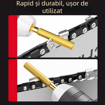 Cap de șlefuit cu diamant ceramic pentru pilă electrică și mașini de șlefuit lanțuri – accesoriu pentru pilă circulară