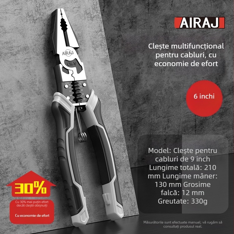 Arrizo Clești industriale de înaltă calitate: clești pentru cabluri, dezizolator de cabluri, clești multifuncționali, clești cu vârf subțire