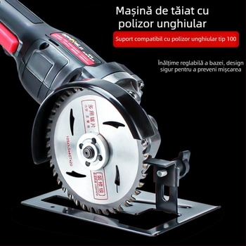 Mekla suport de bază din fier pentru polizor unghiular și polizor manual – protecție pentru masa de tâmplă și cadru pentru circulară