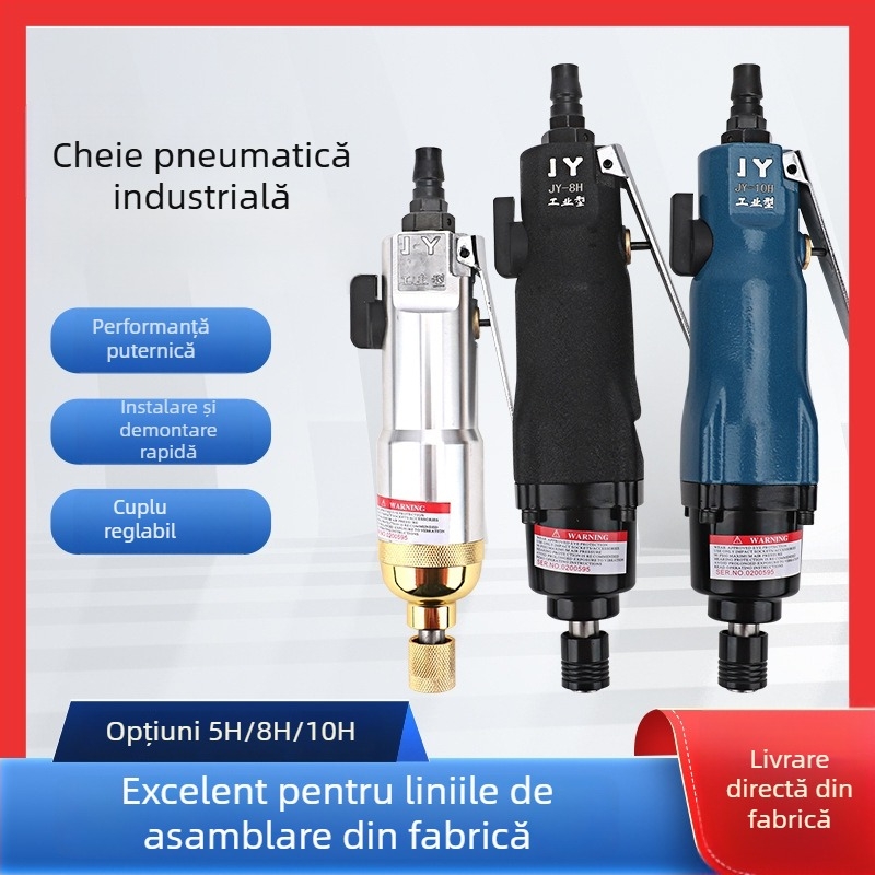 șurubelniță pneumatică cu cuplu reglabil, de calitate industrială, cu cuplu mare