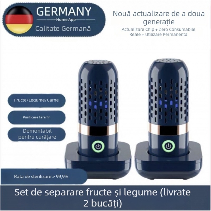 Mașină de spălat fructe și legume pentru uz casnic – dezinfectare, eliminarea reziduurilor de pesticide, curățare inteligentă