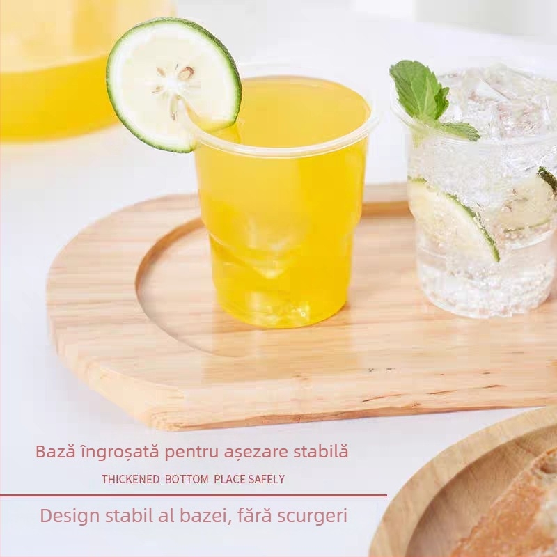 Set de tacâmuri de unică folosință cu bol, bețișoare, ceașcă și farfurie pentru camping în aer liber