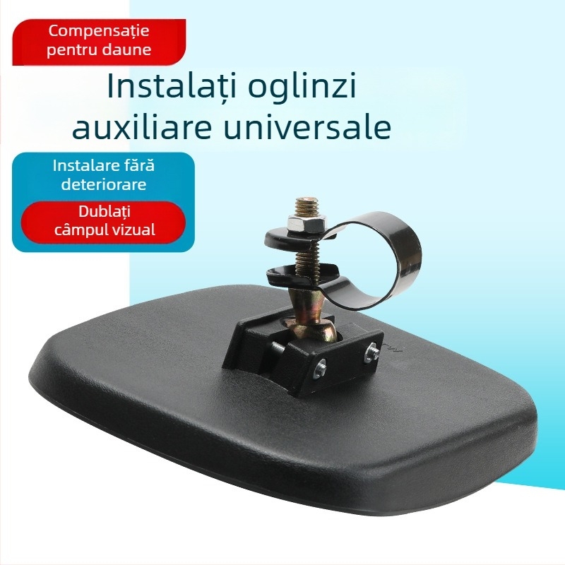 Oglindă pătrată pentru unghiuri moarte montată pe camion, compatibilă cu JAC și Foton, oglindă convexă de mers înapoi, oglindă auxiliară universală