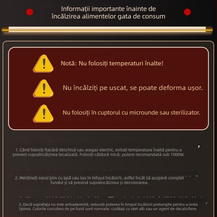 Tigaie gril dreptunghiulară din oțel inoxidabil pentru fructe de mare și pește, compatibilă cu plita cu inducție, antiaderentă, multifuncțională