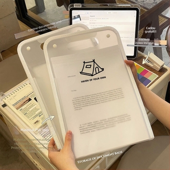 Organizator portabil cu 14 compartimente tip acordeon, pentru documente școlare, durabil