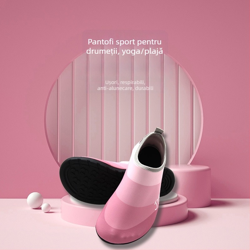 Pantofi sport interior pentru sală, pentru alergare pe bandă, ciclism și yoga, cu talpă antiderapantă și partea superioară respirabilă