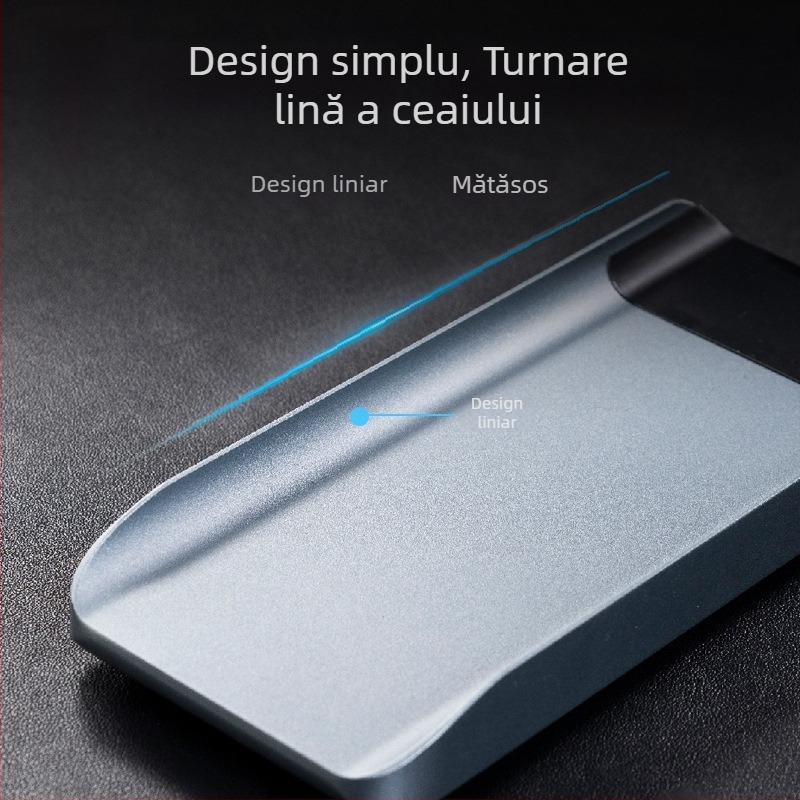 Rongshan Hall cântar electronic din aliaj de aluminiu pentru ceai, ustensile pentru ceai și accesorii pentru ceremonia ceaiului