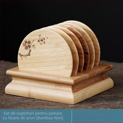 Instrumente pentru ceremonia de matcha: linguriță din bambus pentru ceai, bambus alb și mov, stil japonez