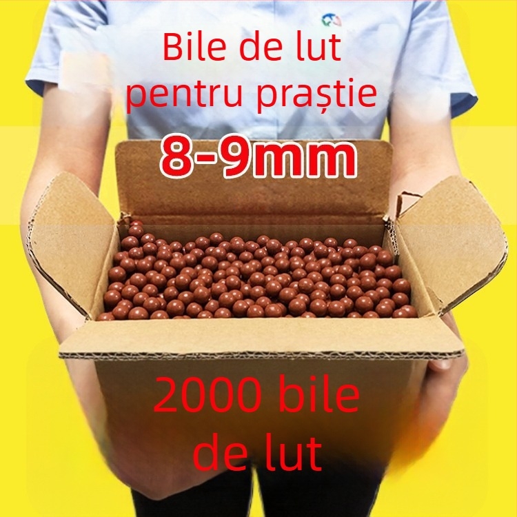Gloanțe pentru praștie – ceramică extrem de dură, 8mm, 9mm, 10mm