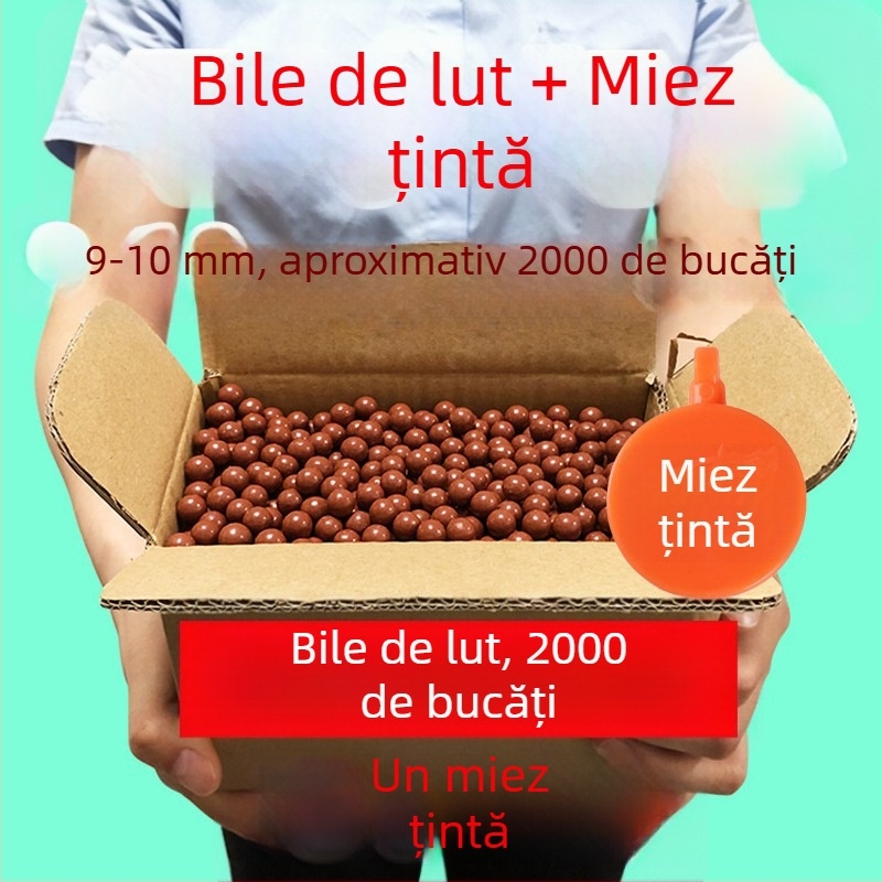 Gloanțe pentru praștie – ceramică extrem de dură, 8mm, 9mm, 10mm