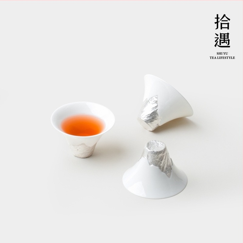 Ceașcă de ceai din porțelan cu pereți subțiri, lux ușor, stil chinezesc, ceașcă personală pentru degustarea ceaiului