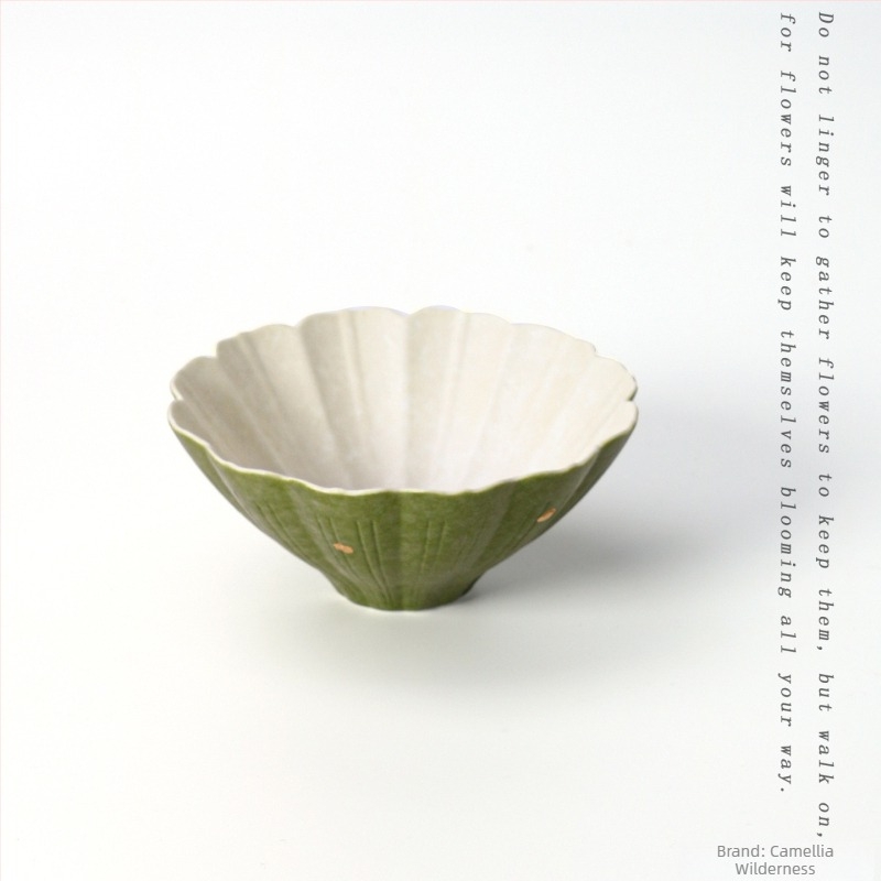 Ceașcă de ceai ceramică, glazură albastru-alb cu stropi aurii, motiv lotus portocaliu-verde, cană personală pentru ceai, stil Nou Chinezesc