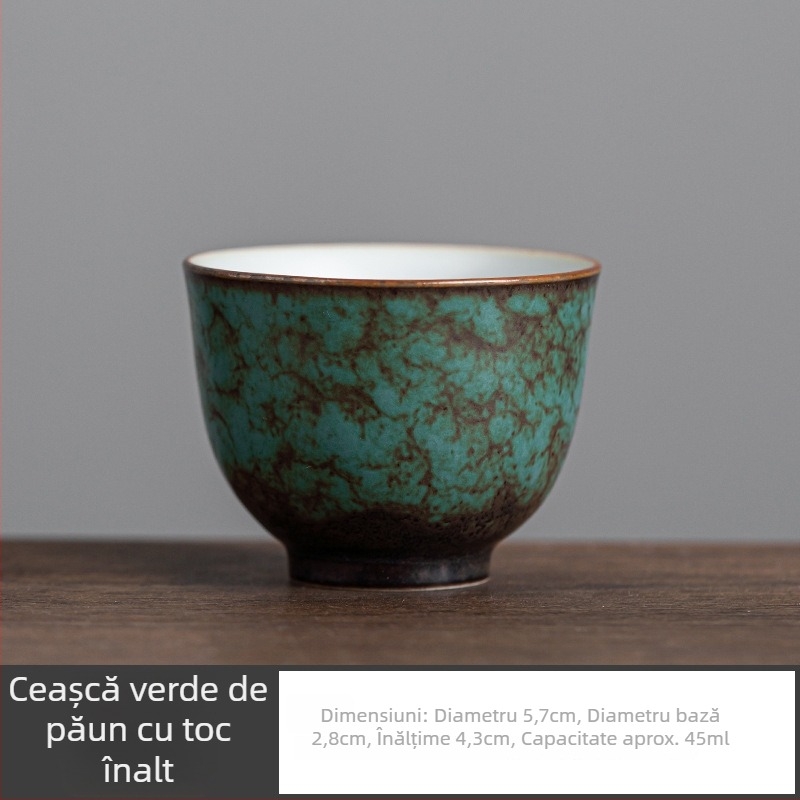 Ceașă Gongfu în stil japonez, ceașcă de ceai din porțelan
