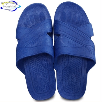 Pantofi antistatice, antipraf, pantofi de lucru albi, încălțăminte de protecție, papuci antistatice albaștri, unisex, antiderapant