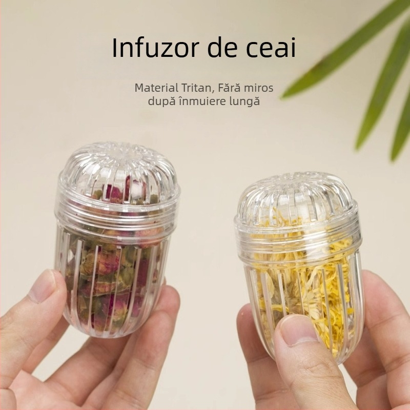 Bilă infuzor de ceai cu filtru, pentru uz casnic, sită de ceai, potrivit pentru termos
