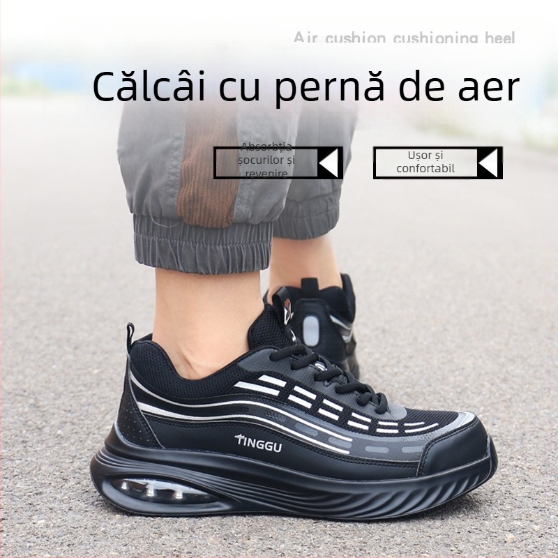 Pantofi de lucru izolați pentru electrician 10 kV – protecție la impact, anti-perforație, respirabil