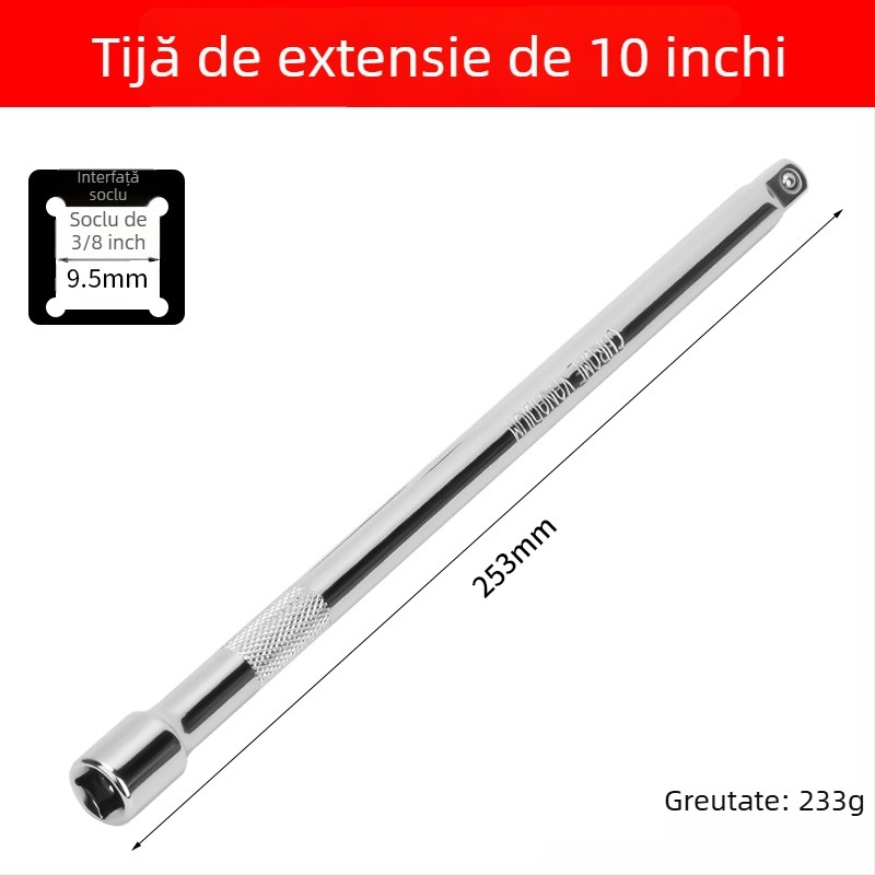 Cheie magnetică universală pentru soclul bujiilor, 14–16 mm, ultra-subțire, demontare și montaj