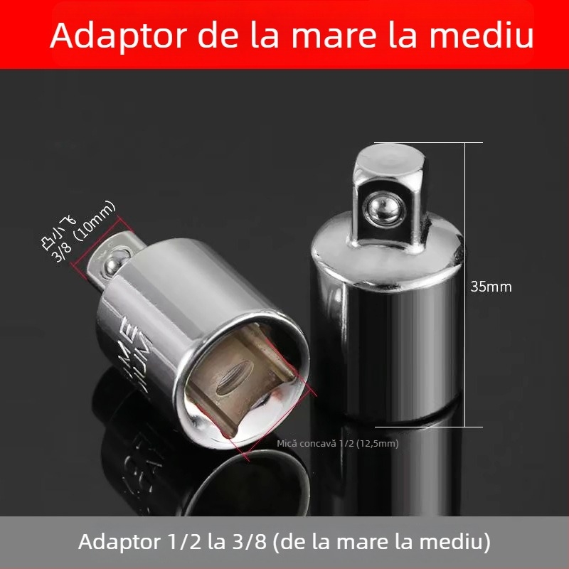 Cheie magnetică universală pentru soclul bujiilor, 14–16 mm, ultra-subțire, demontare și montaj