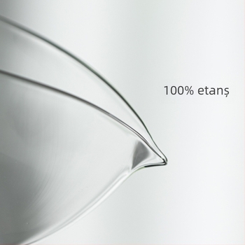 Set de ceai din sticlă borosilicat cu cană de distribuție a ceaiului, stil japonez minimalist, rezistent la căldură