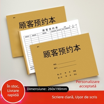 Carte de înregistrare a programărilor și a profilurilor clienților pentru salon de înfrumusețare, formular de înregistrare membru