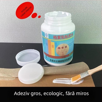Adeziv puternic pentru arhive – reparații la partea din spate a dosarelor, cutii pentru dosare, cutii pentru certificate, coperți și cărți