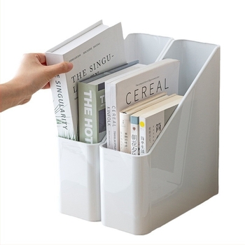 Organizator vertical de fișiere pentru birou, din plastic PET, set 24 bucăți