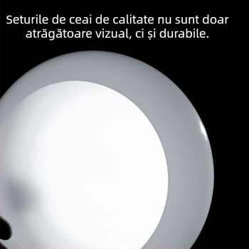 Set de spălare a ceaiului din sticlă cu ceașcă mare și recipient pentru zaț de ceai, accesorii din sticlă groasă