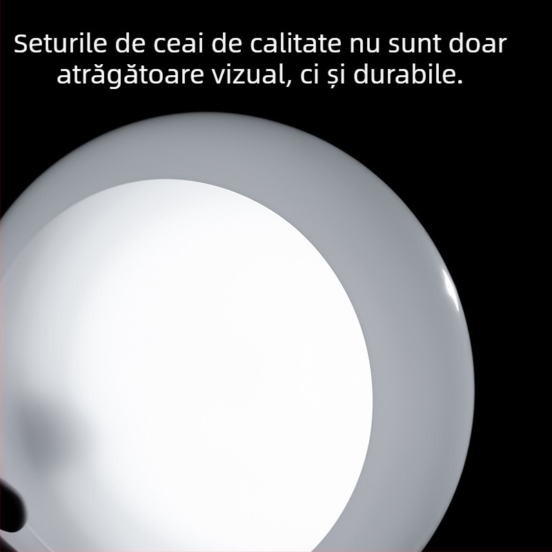 Set de spălare a ceaiului din sticlă cu ceașcă mare și recipient pentru zaț de ceai, accesorii din sticlă groasă
