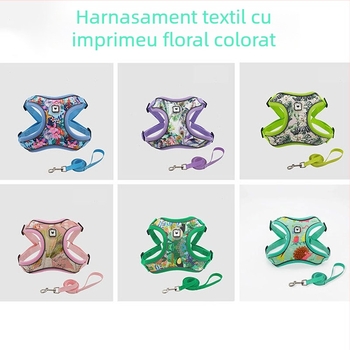 Ham de piept pentru câini, stil vestă, pentru rase mici și mijlocii