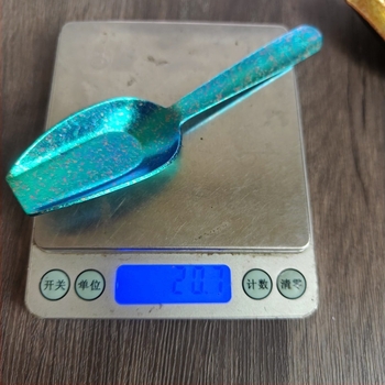 Lingură de ceai din titan pur, lingură pentru frunze de ceai – instrument minimalist pentru set de ceai de uz casnic, accesoriu pentru recipient de ceai, instrument de împărțire și degustare