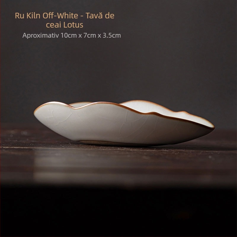 Set ceramic pentru ceremonia de ceai Kung Fu, format din două piese
