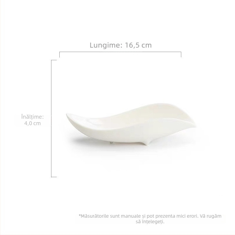 Tavă ceramică pentru ceai cu suport pentru frunze, extractor de frunze și difuzor de arome – accesoriu minimalist pentru ceai de casă