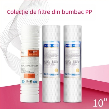 Novartis Qingyuan element filtrant PP din bumbac, 10- și 20-inch, prefiltru pentru purificator de apă pentru uz casnic, apă potabilă directă