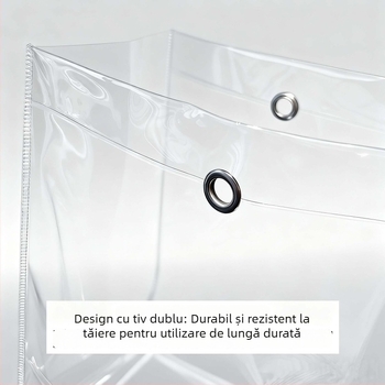 Protecție din PVC transparent pentru geantă tote, rezistentă la praf, murdărie și apă, husă DIY pentru geantă, personalizabilă