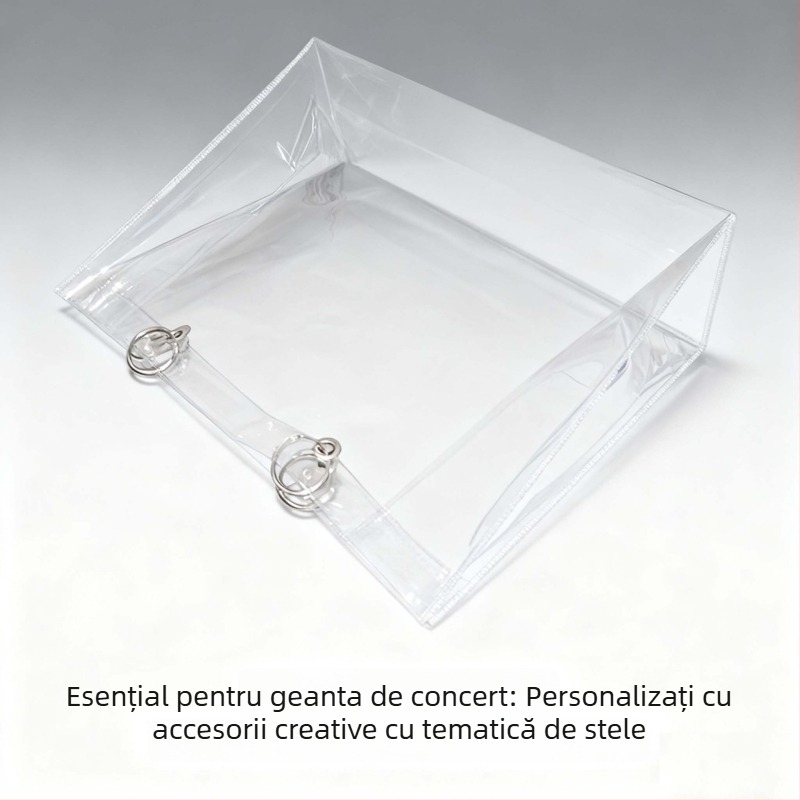 Protecție din PVC transparent pentru geantă tote, rezistentă la praf, murdărie și apă, husă DIY pentru geantă, personalizabilă