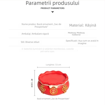 Stil chinezesc nou: bază pentru Tea Pets – ornament de birou, suport pentru farfurioară de ceai, capac pentru tava de ceai și suport de înălțire
