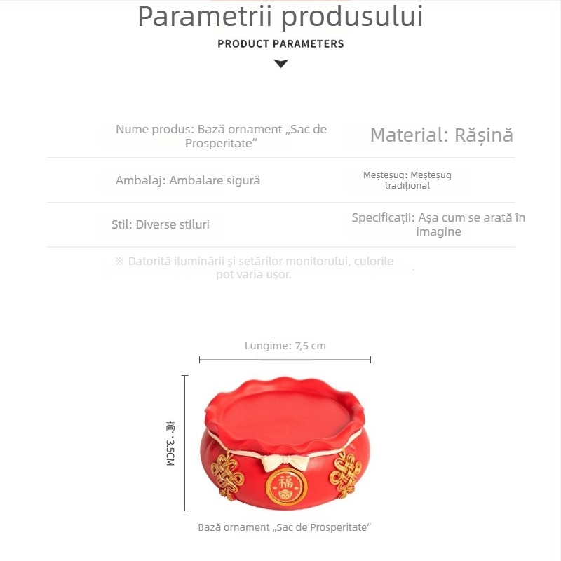 Stil chinezesc nou: bază pentru Tea Pets – ornament de birou, suport pentru farfurioară de ceai, capac pentru tava de ceai și suport de înălțire