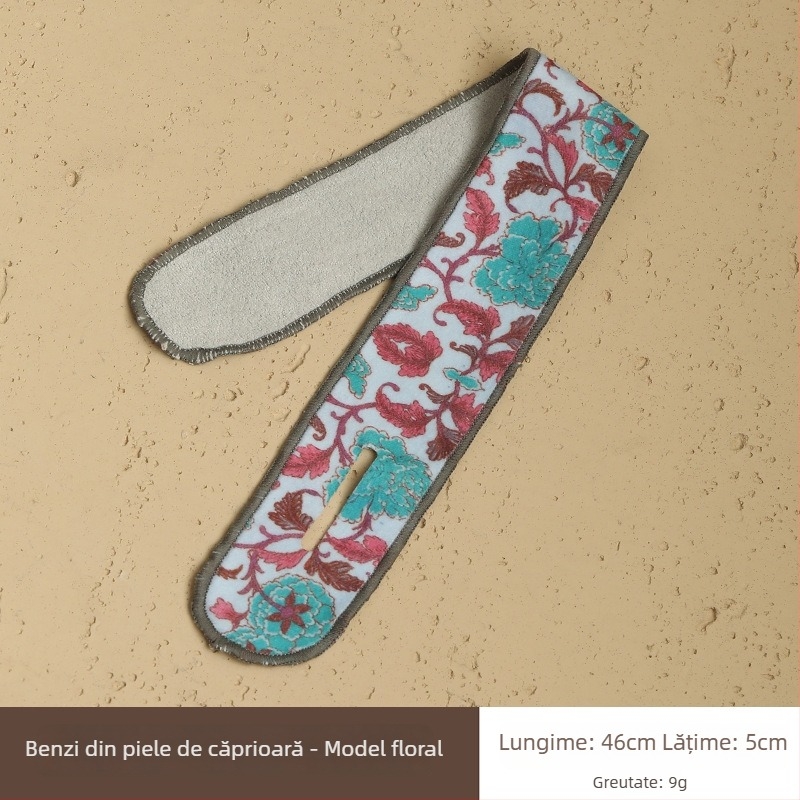 Set de ceai în stil chinezesc nou, din felt — curele de legare pentru ceainic, benzi textile, pungi de ambalare pentru gaiwan, benzi de protecție pentru vas