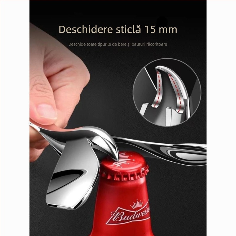 Deschizător de sticle de bere în formă de pasăre, cu design echilibrat, ornament de birou decorativ, cadou creativ
