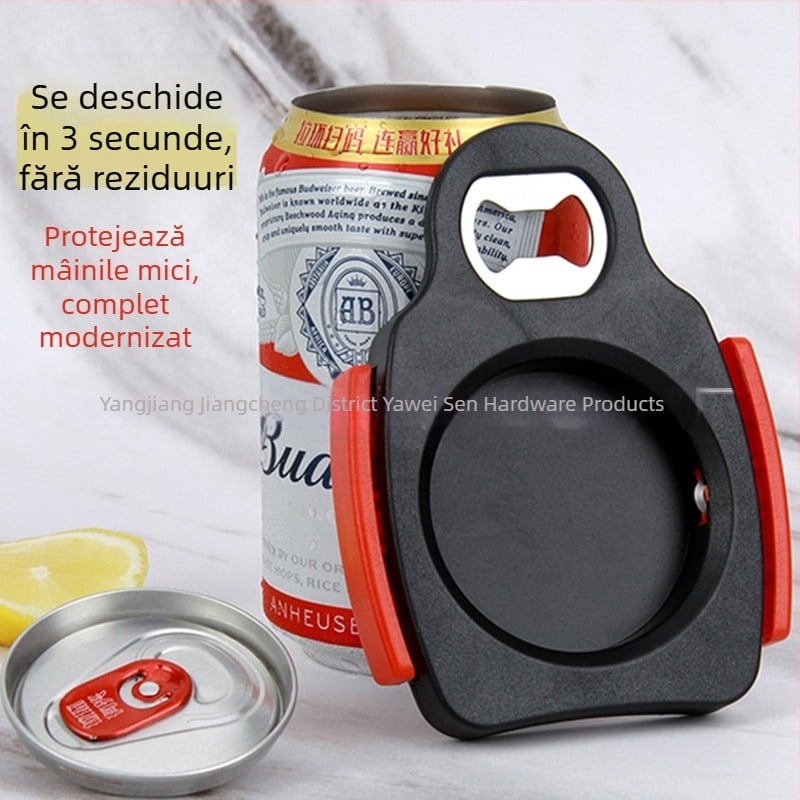 Deschizător multifuncțional portabil din oțel inoxidabil pentru sticle și conserve