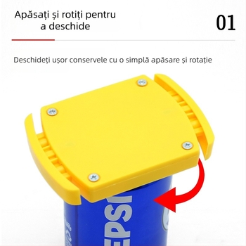 Deschizător multifuncțional pentru doze de bere și sticle, fără firimituri, tăierea vârfului, deschidere rapidă